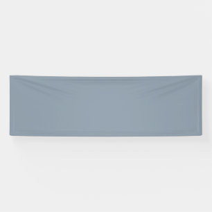 Simple dusty dove blue colour banner