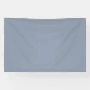 Simple dusty dove blue colour banner