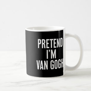 Simple Easy Pretend I'm Van Gogh Halloween Costume Coffee Mug