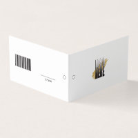Simple Editable Logo UPC Clothing Hang Price Tag