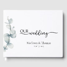 Simple Elegance - Eucalyptus - Guest Book