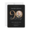 Simple Elegant Black Gold Photo 90th Birthday