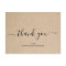 Simple Elegant Brown Business Thank You