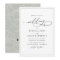 Simple Elegant Calligraphy Script Wedding