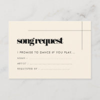 Simple elegant & chic wedding Song request