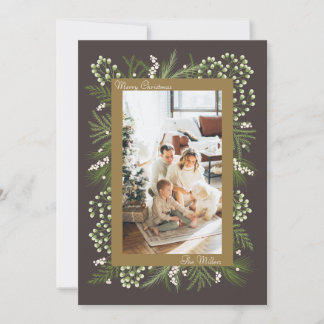 Simple elegant Christmas Card