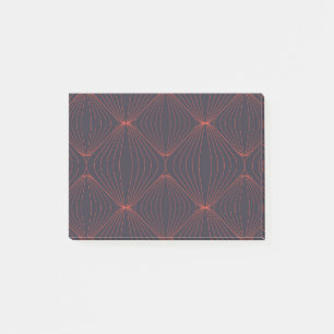 Simple, elegant Christmas inspired graphic pattern Post-it Notes