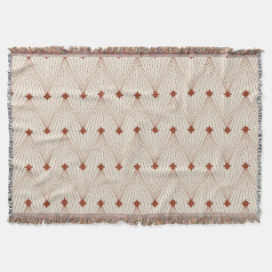 Simple elegant christmas tree throw blanket
