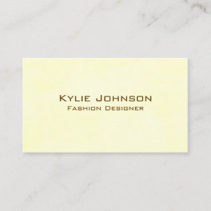 Simple Elegant Cloud Monogram Personalised Business Card