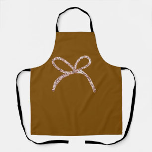 Simple elegant custom logo here company apron