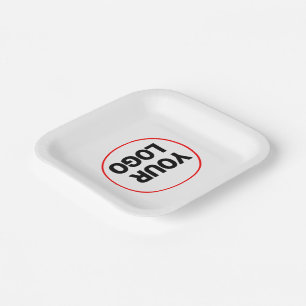 Simple elegant custom logo here company   bowl pap paper plate
