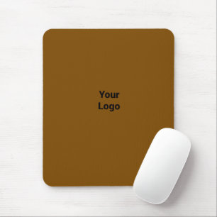 Simple elegant custom logo here company mouse pad