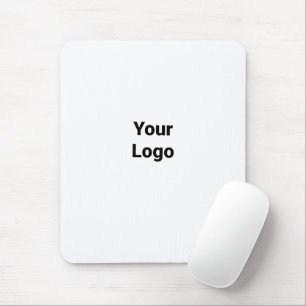 Simple elegant custom logo here company     mouse  pad