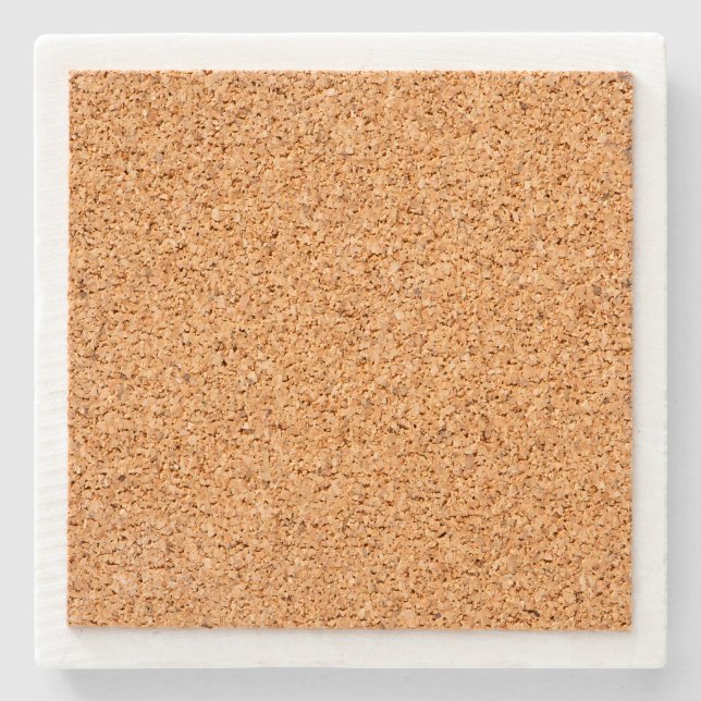 Simple elegant custom logo here company        stone coaster (Back)