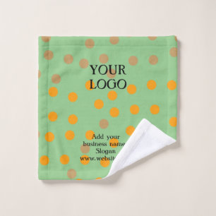 Simple elegant custom logo here company t wash cloth