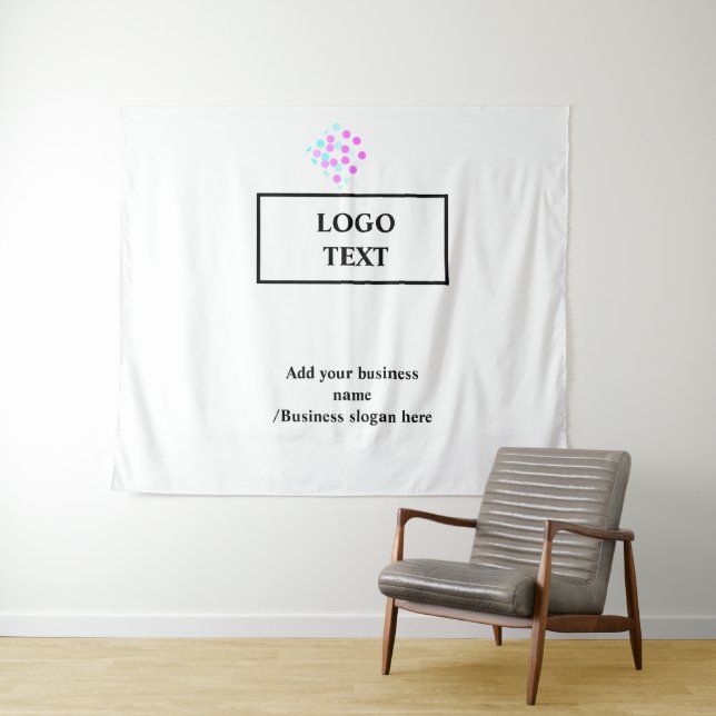Simple elegant custom logo here company       tapestry (In Situ (Horizontal))