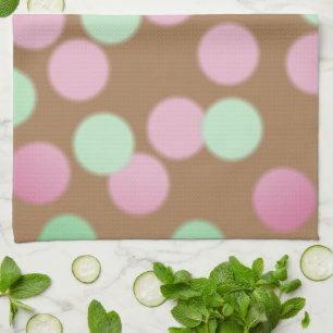 Simple elegant custom logo here company tea towel
