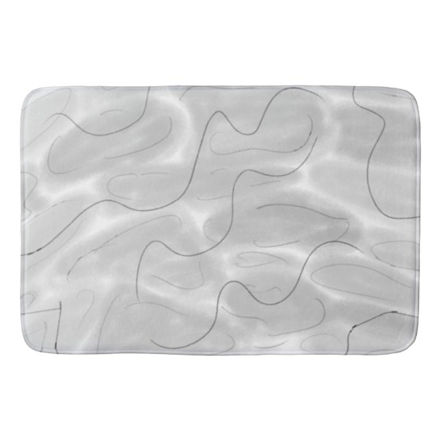 Simple elegant custom logo here company   tt doorm bath mat (Front)