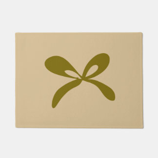 Simple elegant custom logo here company tt doorm doormat