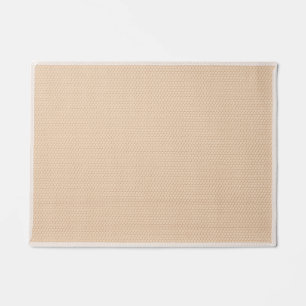 Simple elegant custom logo here company tt doorm doormat