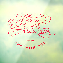 Simple & Elegant Cute Merry Christmas Personalised