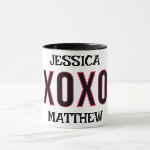 simple elegant cute valentine, Sweet for couple Mug