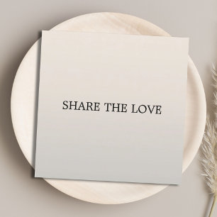 Simple Elegant Faux Silver Beauty Referral Card