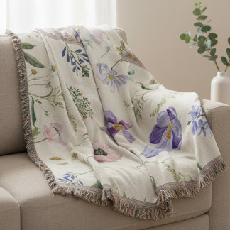 simple Elegant Gift, Cosy Decorative Throw Blanket