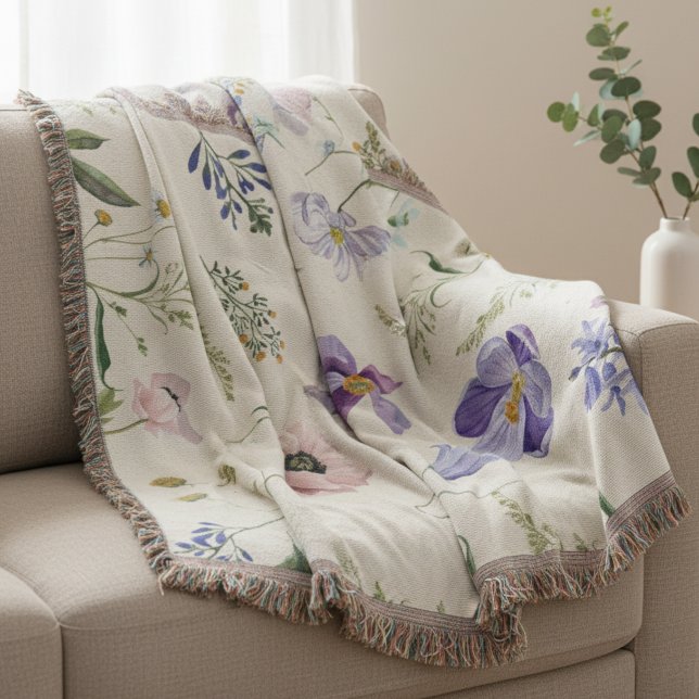 simple Elegant Gift, Cosy Decorative  Throw Blanket (Creator Uploaded)