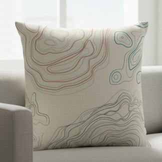 simple Elegant Gift Throw Pillow, Cosy Decorative Cushion