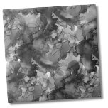 Simple Elegant Grey Black Ceramic Tile<br><div class="desc">Cute Modern Minimal Elegant Grey Black Watercolor ceramic tile.  A soft grey and black watercolor backdrop provides the canvas for a cute and contemporary kitchen backsplash or bathroom addition.  Gives a bit of a marble vibe too or alcohol ink.  A little style and pizzaz without being over the top.</div>