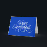 Simple Elegant Happy Hanukkah Greeting cards<br><div class="desc">Simple Elegant Happy Hanukkah Greeting cards.</div>
