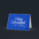 Simple Elegant Happy Hanukkah Greeting cards<br><div class="desc">Simple Elegant Happy Hanukkah Greeting cards.</div>