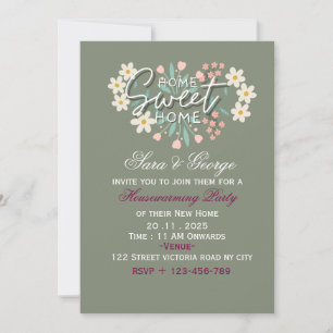 Simple & Elegant Housewarming Invitation