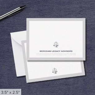 Simple Elegant Legal Card