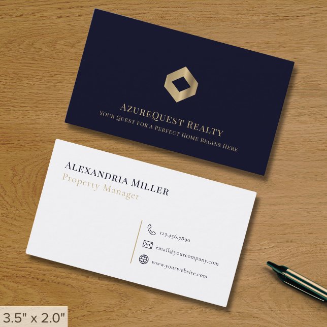 Simple Elegant Luxury Logo Business Card (Creator Uploaded)