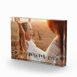 Simple Elegant Make Your Own Photo Gift for Mother Block