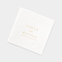 Simple Elegant Minimal Topography Wedding