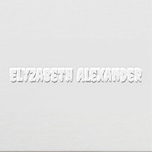 Simple Elegant Minimalist #70 Name Only