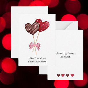 Simple Elegant Minimalist Chic Valentines Day Card