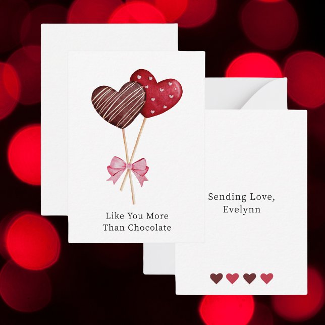 Simple Elegant Minimalist Chic Valentines Day Card (Creator Uploaded)