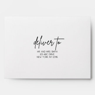 Simple Elegant Modern Envelopes