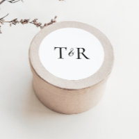 Simple Elegant Monogram Envelope Seals