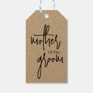 Simple Elegant Mother Of The Groom Gift Tags