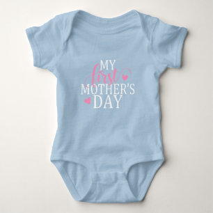 Simple & Elegant My First Mother's Day   Bodysuit