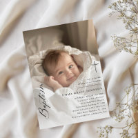 Simple Elegant Overlay Photo Baptism Boy Or Girl I