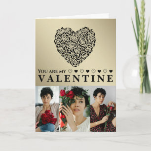 Simple Elegant Photo Valentine's day Card