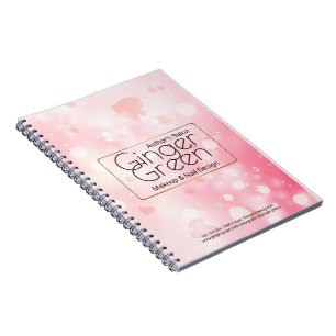 Simple Elegant Pink Bokeh  Notebook