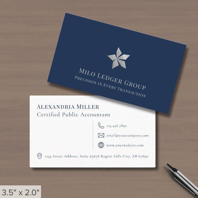 Simple Elegant Professional Business Card (Creator Uploaded)