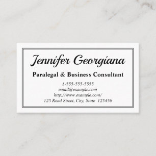 Simple, Elegant, Professional Business Card